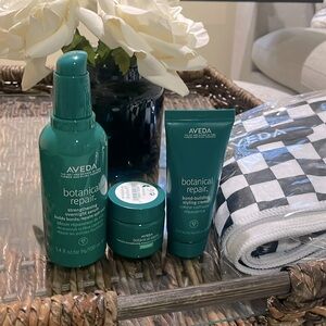 Aveda botanical repair set, overnight serum plus